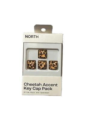 North Cheetah Accent Key Cap Pack Arrow Keys and Spacebar A1